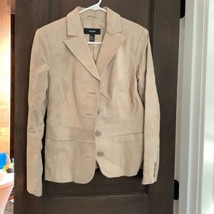 Alfani Genuine Leather Coat